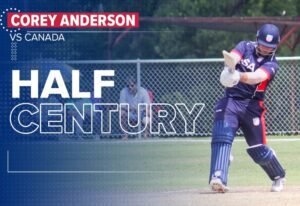 COREY ANDERSON USA SQUAD T20 WORLD CUP 2024